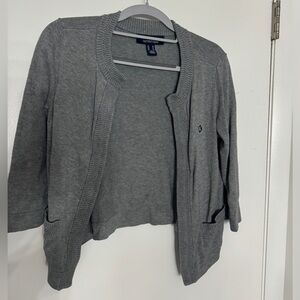 Chase apparel cardigan cropped